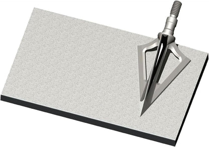 G5 Flat Diamond Stone Broadhead Sharpener for all Montec Broadheads - Fine (1200) & rough (600) Diamond Sides, Nylon Case Included