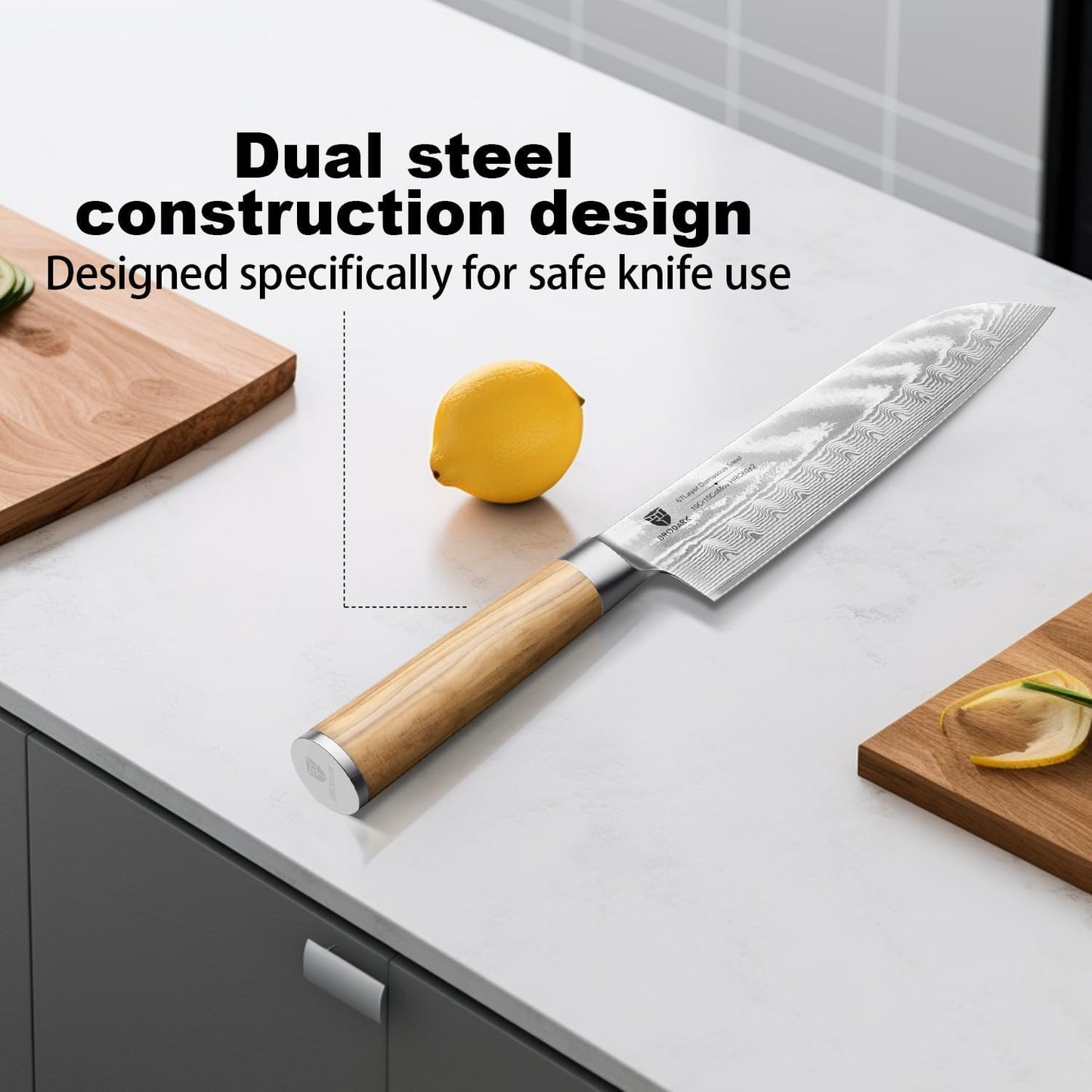 Damascus Paring Knife 5.5 Inch: Professional Japanese Utility Knife with Olive Wood Handle,Ultra Sharp Fruit Carving Knife,Kitchen Gadget for Precise Cutting,Gift Box