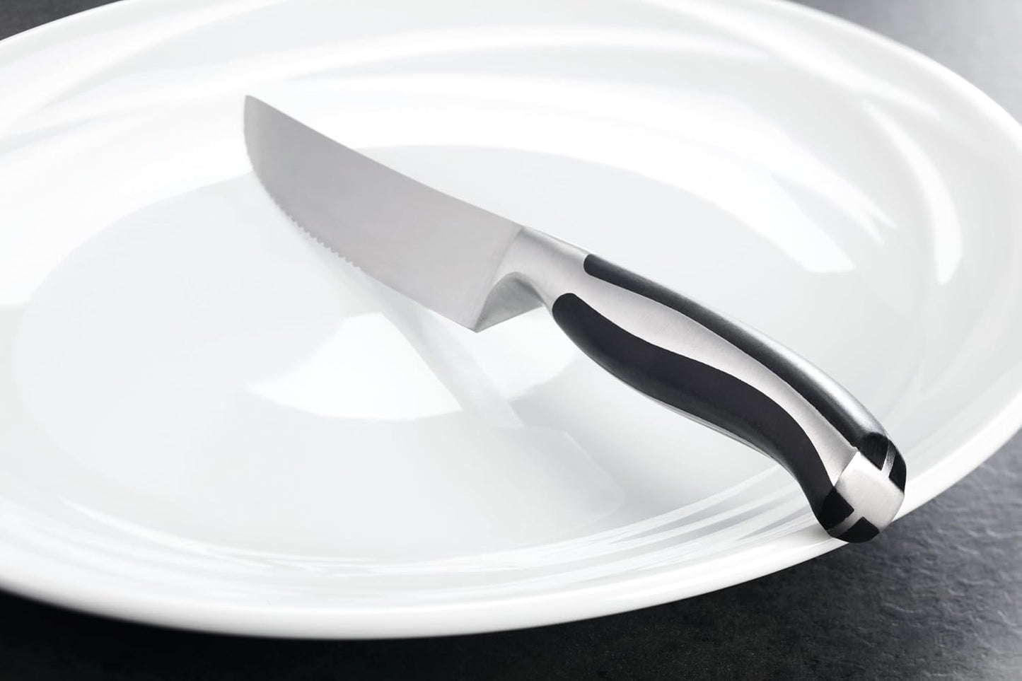Oneida Crosshatch Cutlery Set – Jumbo 4-Piece Steak Knife Set