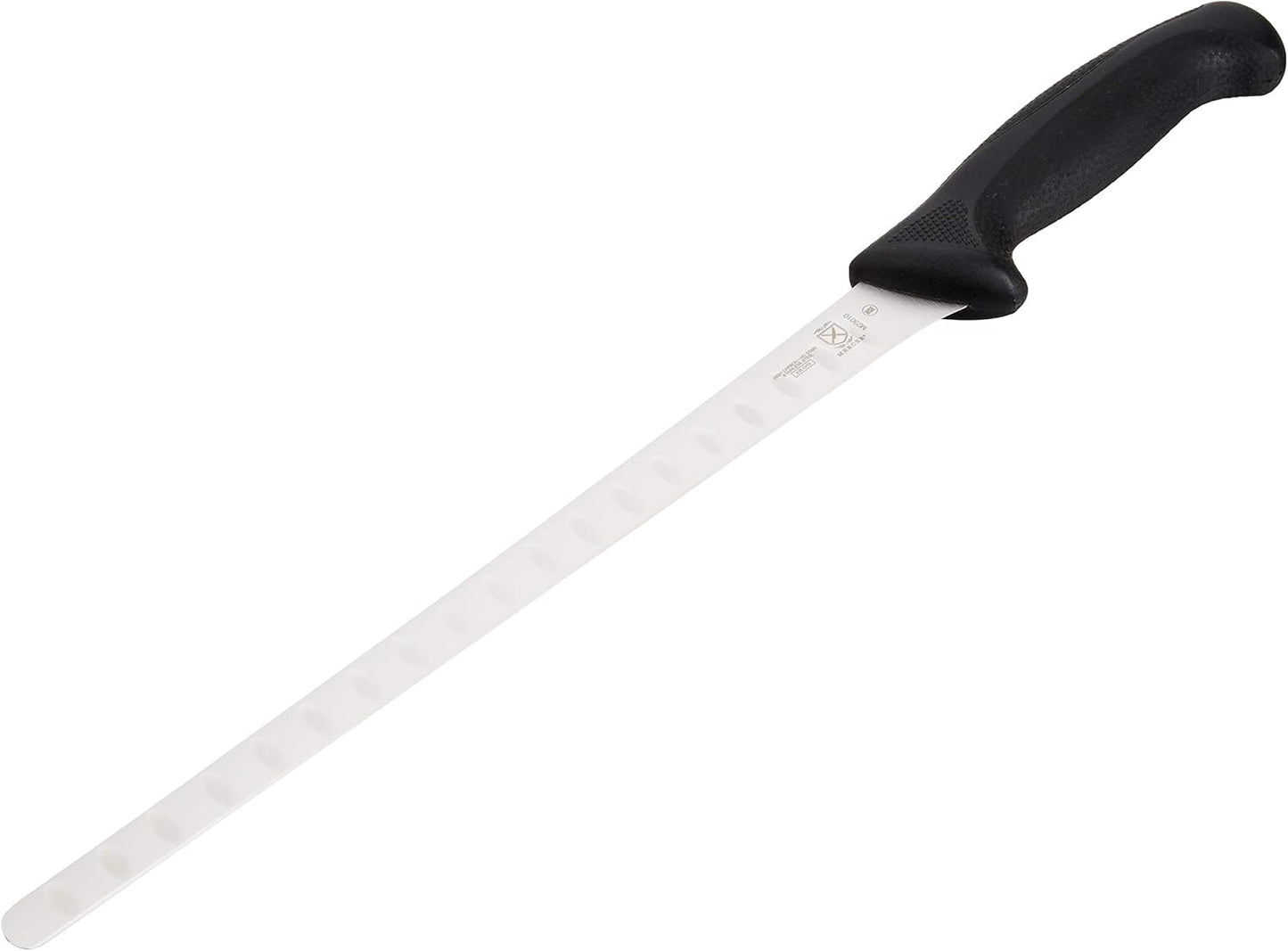 Mercer Culinary M22408 Millennia Black Handle, 8-Inch Offset Wavy Edge, Bread Knife