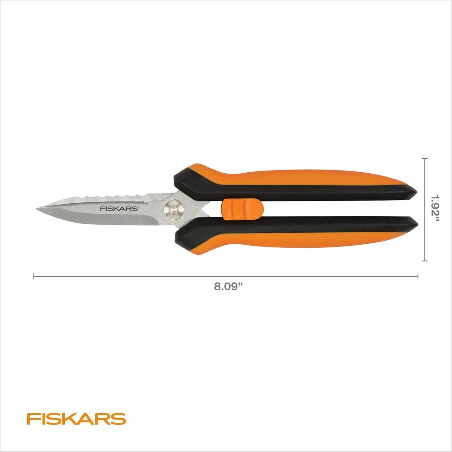 Fiskars Garden Scissors, 7-in-1 Garden Shears Multi-Tool with Sheath, Great for Plant Trimming, Cutting Nursery Pots, Bags, and Wire