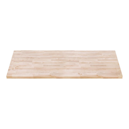 DuraSteel Solid Wood Table Top - 24 x 24 Butcher Block Countertop - Natural Maple Slab Wood Cutting Board for Kitchen Workbench Desk Top, Large Charcuterie Boards Counter Round Chopping Wooden Bamboo