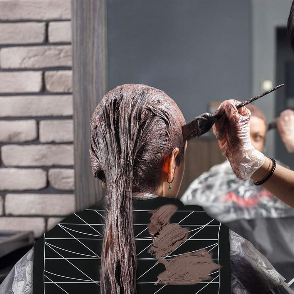 Silicone Hair Cutting Guide Collar - Waterproof Cutting Mat for Hair Stylist - Hair Cutting Cape