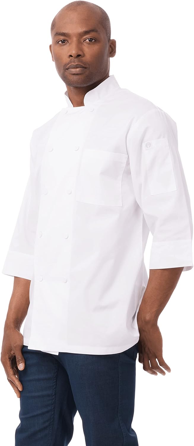 Chef Works Men's Morocco Chef Coat