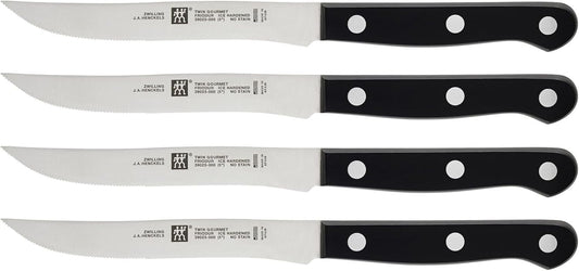 ZWILLING TWIN Gourmet Classic 8-pc Steak Knife Set with Wood Case