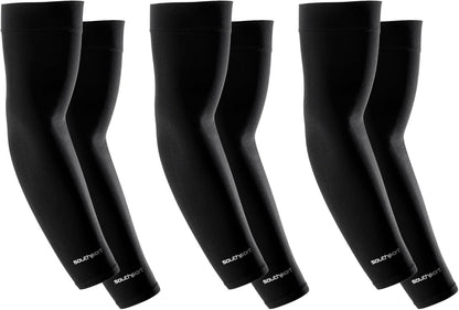SOUTHPORT Arm Sleeve, Cooling UPF 50+ UV Sun Protection Sports Compression for Men/Women Arm Sleeves