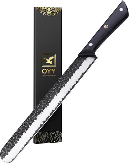 3.7 Inch Hand Forged Paring Knife, VG10 High Carbon 3-Layer Clad Steel Small Kitchen Knife, Ultra Sharp Full Tang for Peeling, Slicing & Delicate Prep, Gift Box for Men & Women