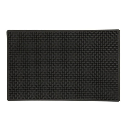 Dioche Non Slip Barber Mat Flexible Silicone Waterproof Mat Haircut Tool Organizer Pad for Clipper Brush Scissors