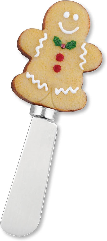 Supreme Housewares Cheese and Butter Spreader Knives Halloween Decor 8-Piece Hand Painted Resin Handle with Stainless Steel Blade Multipurpose Cheese Spreader set (Halloween Set)