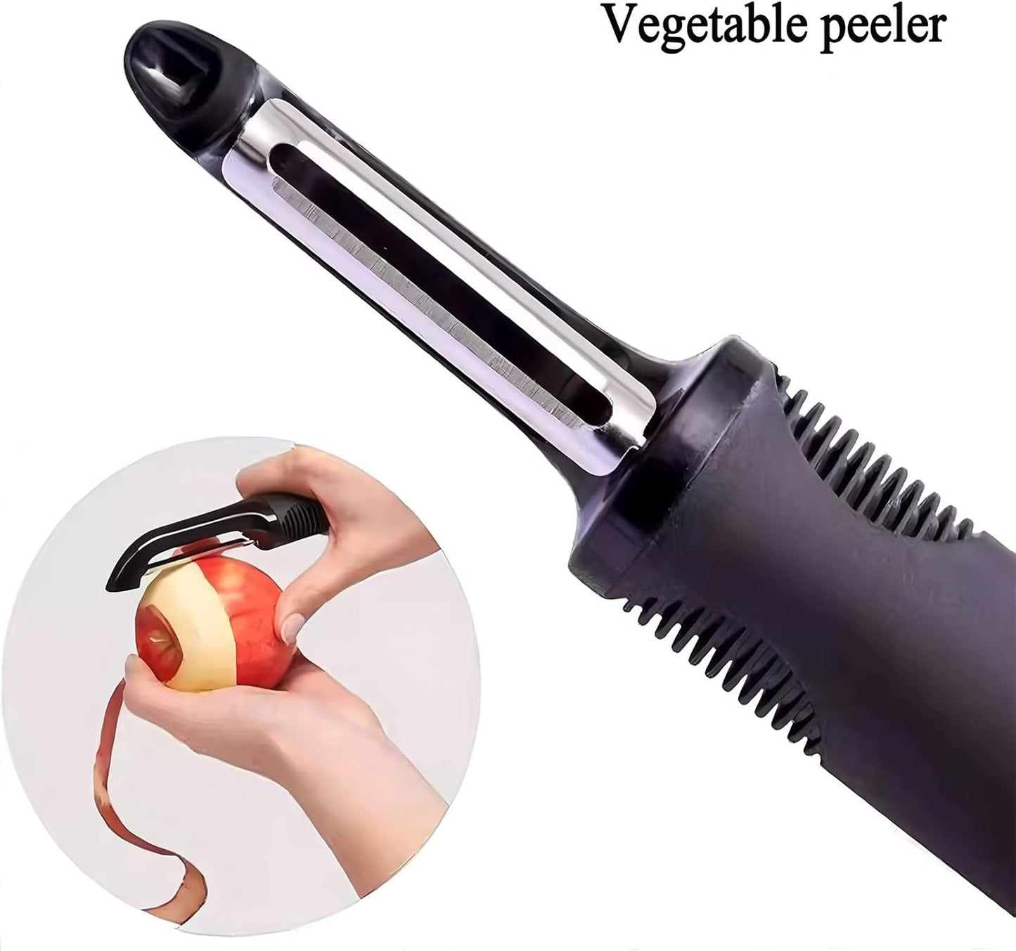 Multifunctional Vegetable Peeler with Stainless Steel Blade and Bottle Opener - Ideal for Veggie Potato Carrot and Apple Peeling