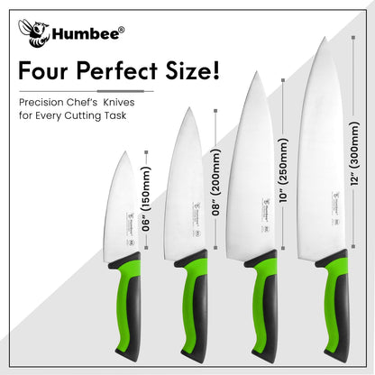 7.5-Inch Nakiri Knife, High Carbon Stainless Steel Hollow Grind Blade, Razor Sharp Edge, Ergonomic Non-Slip Handle, Cleaver Style, DT-50 Series, Orange