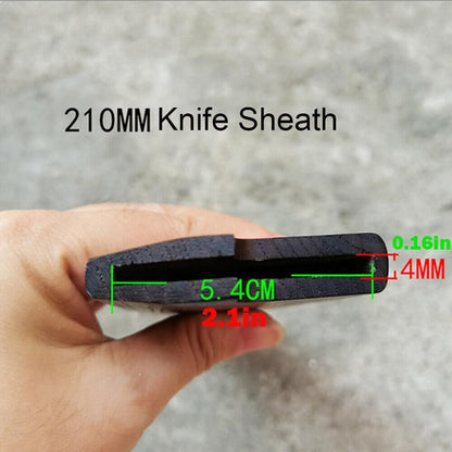 Chef's Knife Sheath Gyuto Magnetic Saya Knife Wood Blade Guard Case Knife Sheath Knife Sheath (300MM)