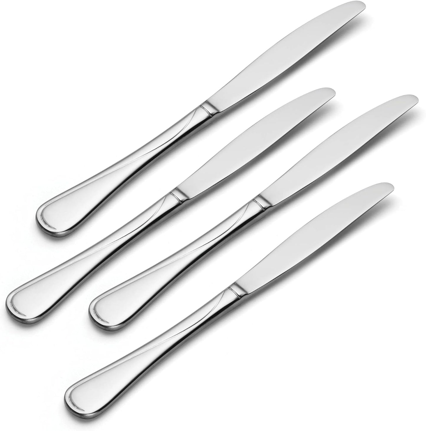 Oneida Flight Steak Knives, Set of 4, Silver