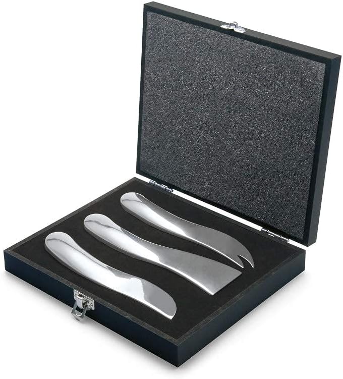 Philippi Set of 3 Wave Cheese Knives
