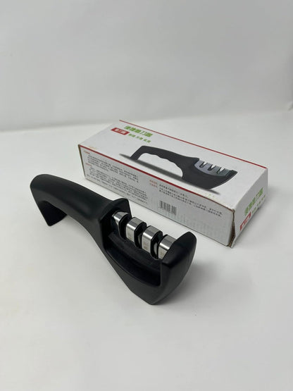 Multi-Function Ktchen Three-Sided Whetstone Sharpene