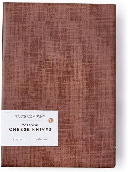Twos Company, Tortoise Swirl Cheese Knives