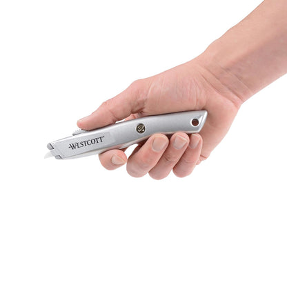 Westcott Box Cutter Safety Ceramic Utility Knife, 3-Pack