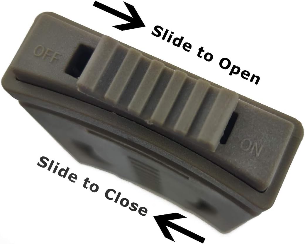 2-Pack Belt Clip Outdoor Camping Knife Blade Lock with Screws, Universal Utility EDC Belt Clip Holsters Mag Pouches Sheath Tools with Hardware