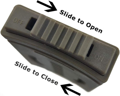 2-Pack Belt Clip Outdoor Camping Knife Blade Lock with Screws, Universal Utility EDC Belt Clip Holsters Mag Pouches Sheath Tools with Hardware