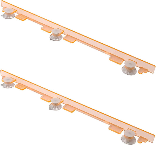 Guidelines4Quilting Finger Guards for Quilting - 2 per pkg – Create a 1/2-inch Secure Barrier on Rulers for Quilting and Sewing While Rotary Cutting. Made in USA"
