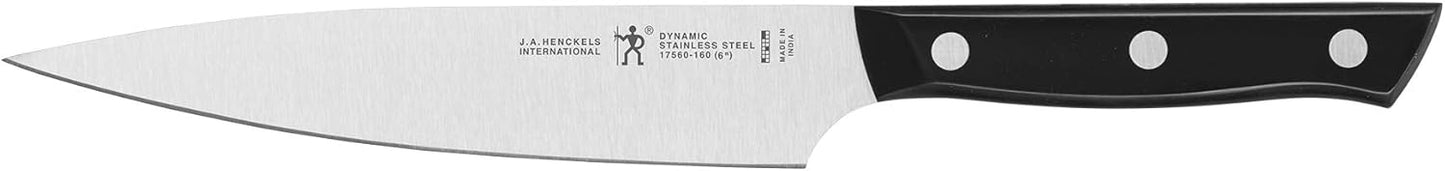 HENCKELS Dynamic Razor-Sharp 5-inch Utility Knife, Tomato Knife, German Engineered Informed by 100+ Years of Mastery