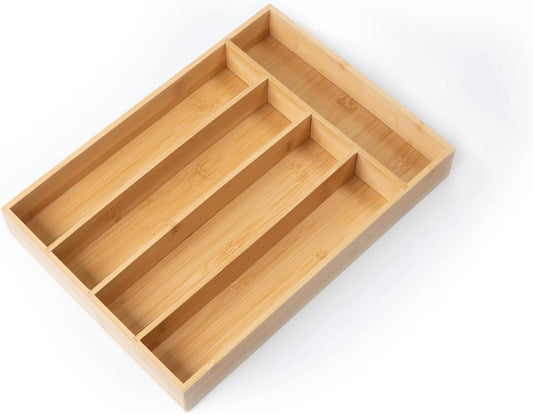 Cutlery rack, dimensions: 13.98 inches (D) x 10.04 inches (W) x 1.97 inches (H).