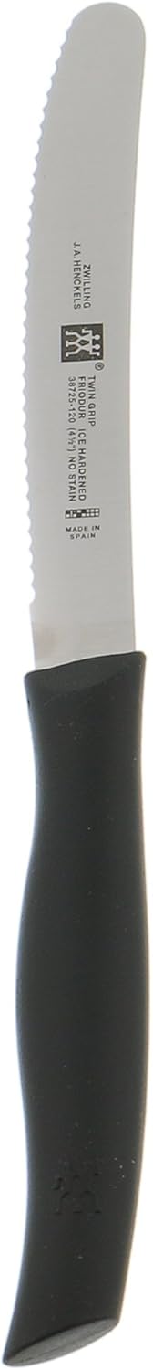 ZWILLING TWIN Grip 4.5-inch Serrated Utility Knife - Red