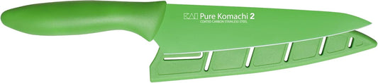 Kai Pure Komachi 2 KS5084 Utility Knife, 6-Inch, Emerald Green, Small