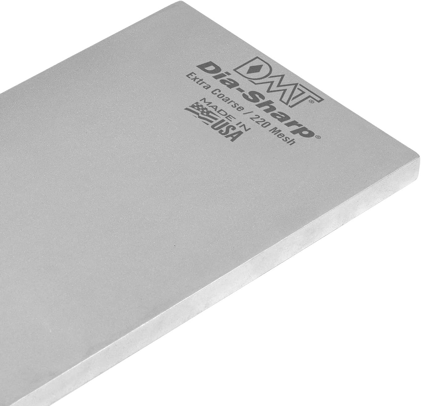 DMT DMTD10FC Dia-Sharp Bench Stone, Diamond Knife Sharpener, Fine/Coarse (600/325), Flat Diamond Sharpening Stone, Ideal for Blades & Tools, 10" x 4"