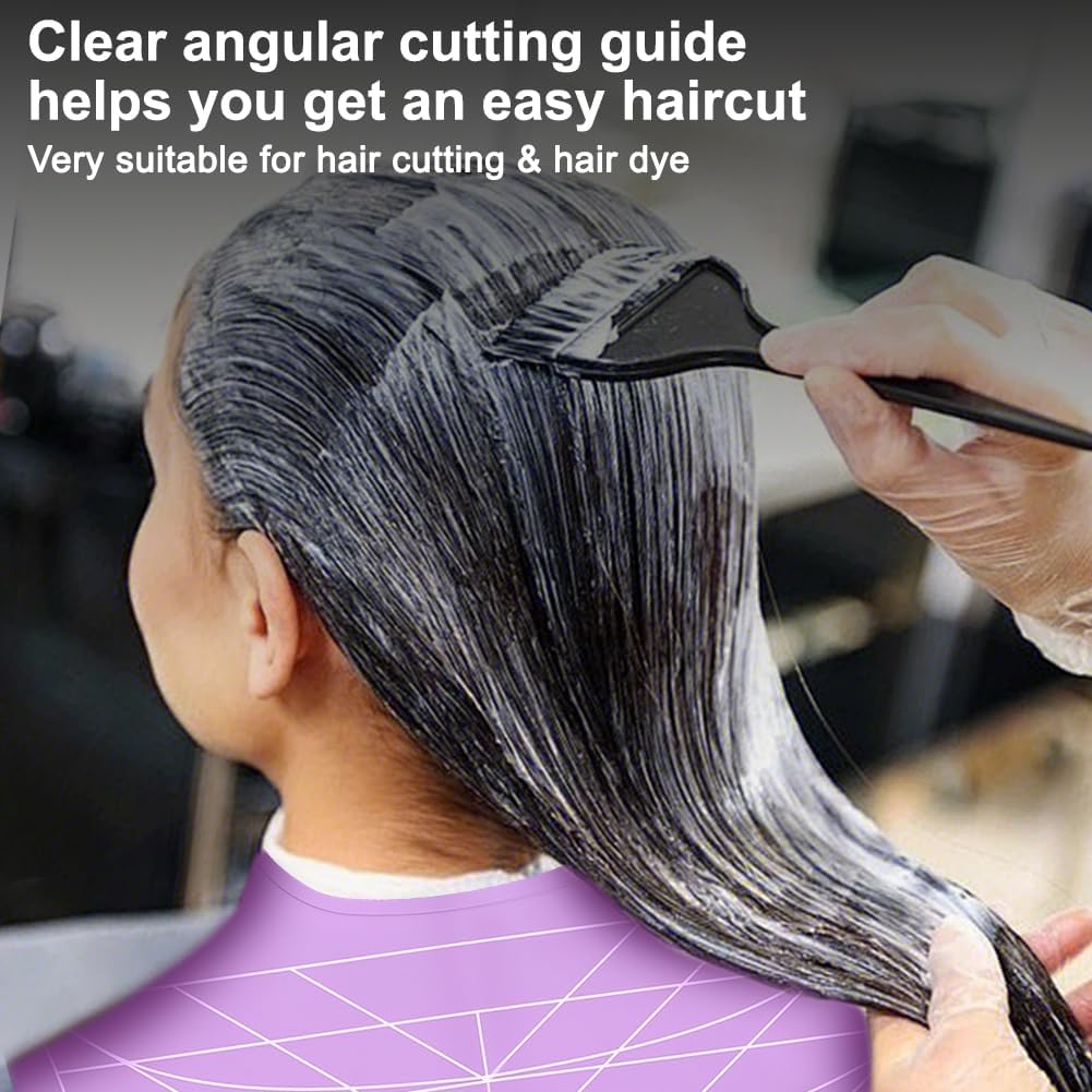 Silicone Hair Cutting Guide Collar - Waterproof Cutting Mat for Hair Stylist - Hair Cutting Cape