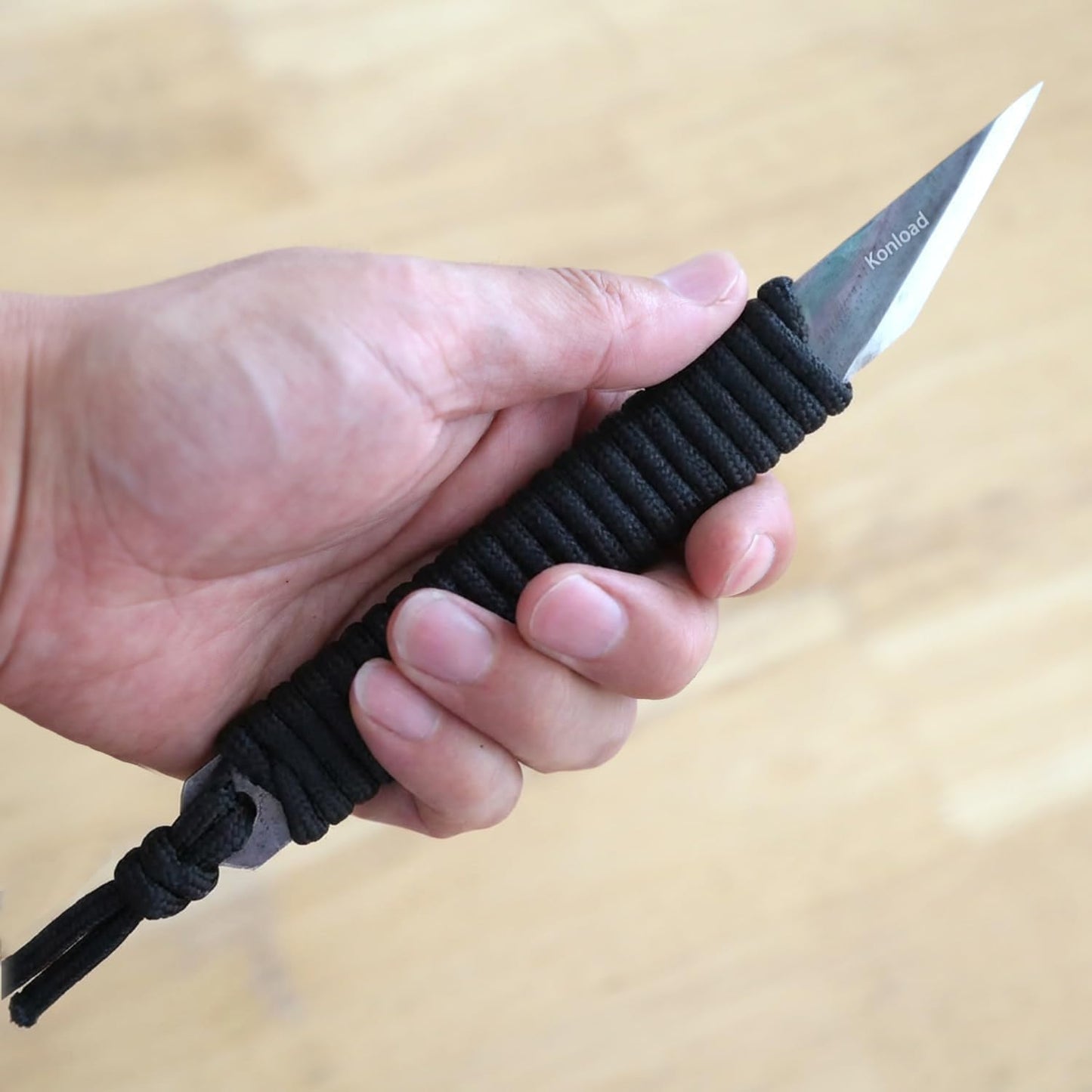 Kiridashi Knife Right Hand for Woodworking, Marking, Scribing, Carving, Whittling, Professional Handmade Kiridashi Knife-Black
