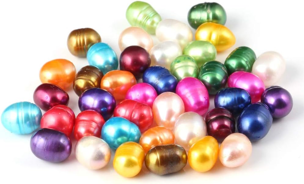 10PC Freshwater Pearl Cultured Oyster with Pearls Inside - Love Wish Gift for Children, Family, Friends - Perfect for Parties (6-8mm, 10PC)