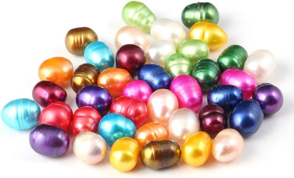 10PC Freshwater Pearl Cultured Oyster with Pearls Inside - Love Wish Gift for Children, Family, Friends - Perfect for Parties (6-8mm, 10PC)