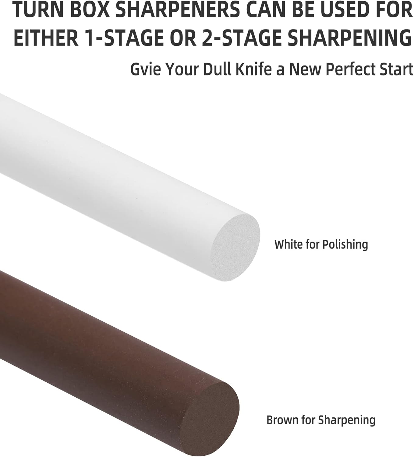 4-Rod Turn Box, Ceramic Sharpener Rod from Kitchen Sharpening Tool, Portable Manual Ceramic Sharpening Rod
