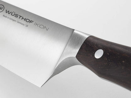 Wusthof IKON Honing Steel, 10", Brown