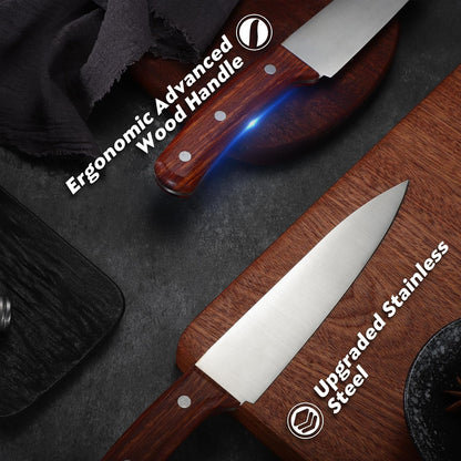 TAN REN Japanese Gyuto Chef Knife, 7 Inch Stainless Steel Chef Knife