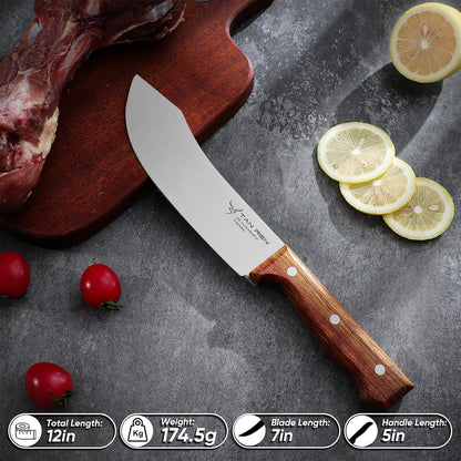TAN REN Japanese Gyuto Chef Knife, 7 Inch Stainless Steel Chef Knife