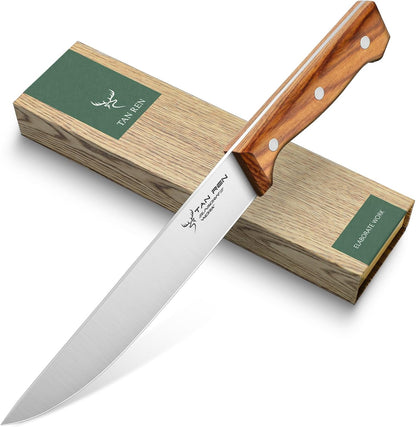 TAN REN Japanese Gyuto Chef Knife, 7 Inch Stainless Steel Chef Knife
