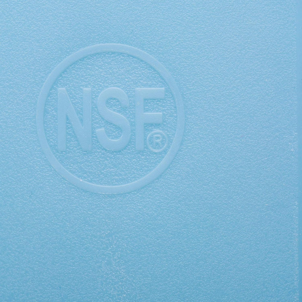 18 x 12 Large Blue Plastic Cutting Board for Fish, Seafood, Shellfish - 1/2 Inch Thick HDPP, NSF and Commercial Grade
