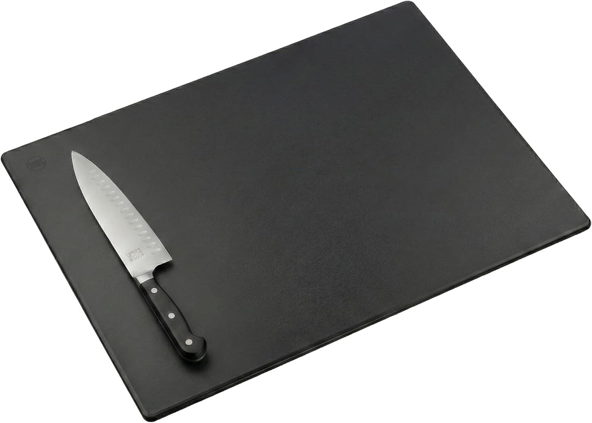 18 x 12 Large Blue Plastic Cutting Board for Fish, Seafood, Shellfish - 1/2 Inch Thick HDPP, NSF and Commercial Grade