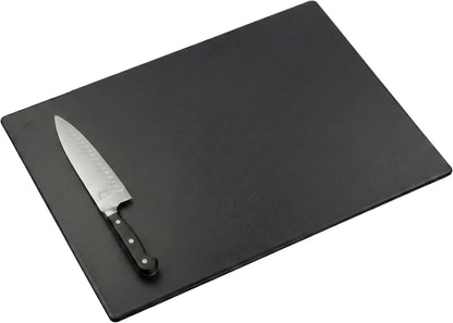18 x 12 Large Blue Plastic Cutting Board for Fish, Seafood, Shellfish - 1/2 Inch Thick HDPP, NSF and Commercial Grade