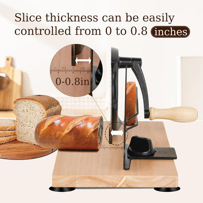 Manual Bread Slicer for Homemade Sourdough Bread