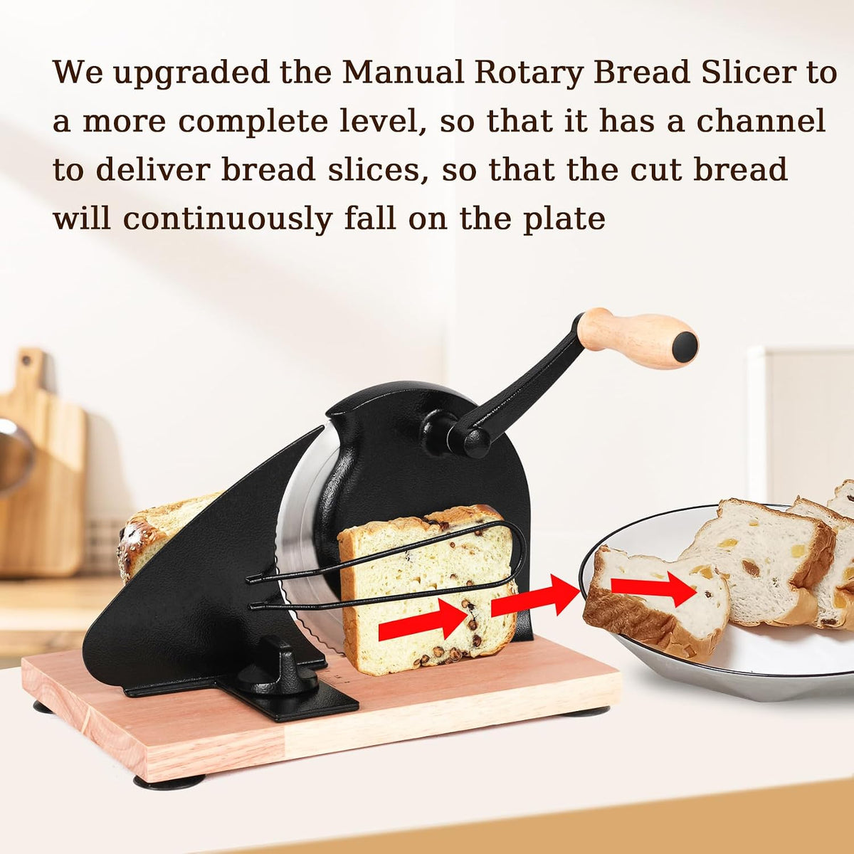 Manual Bread Slicer for Homemade Sourdough Bread