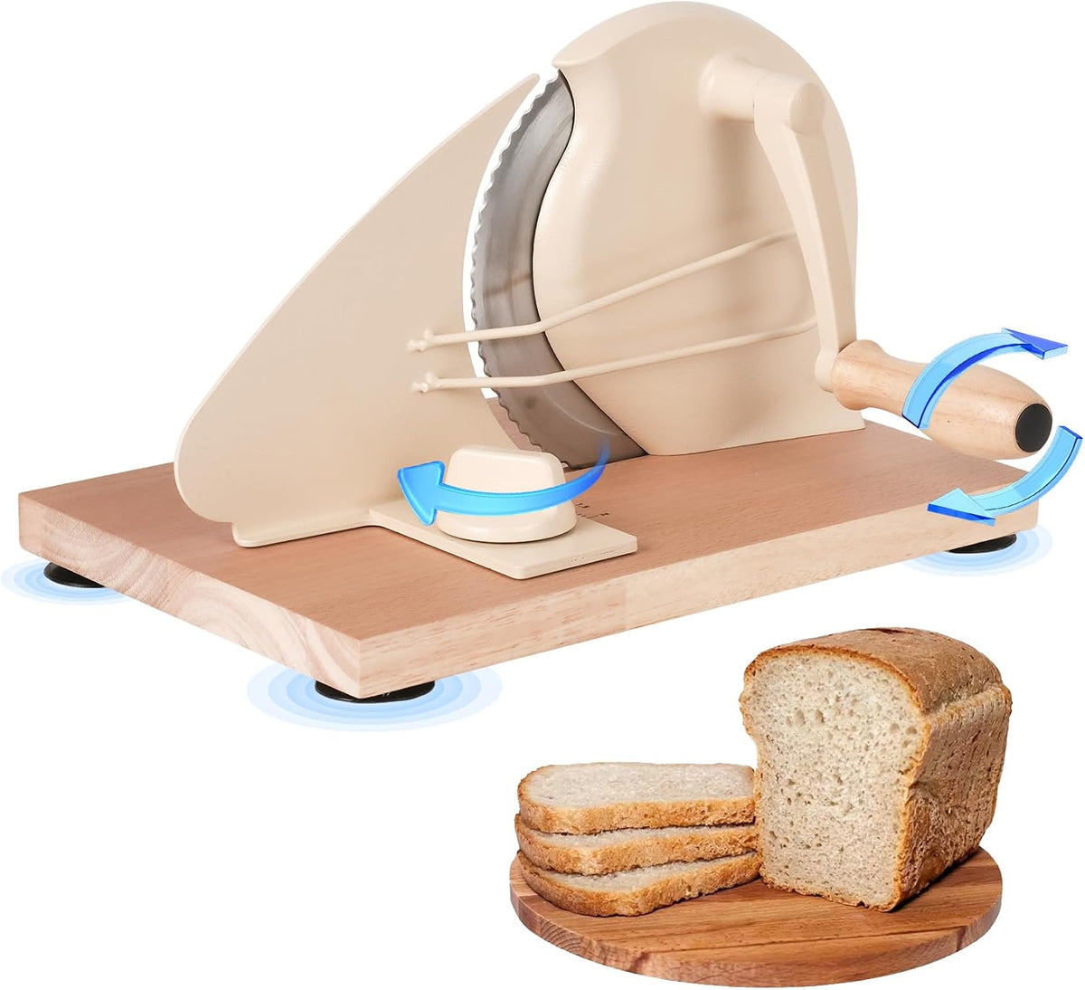 Manual Bread Slicer for Homemade Sourdough Bread