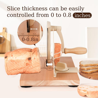 Manual Bread Slicer for Homemade Sourdough Bread