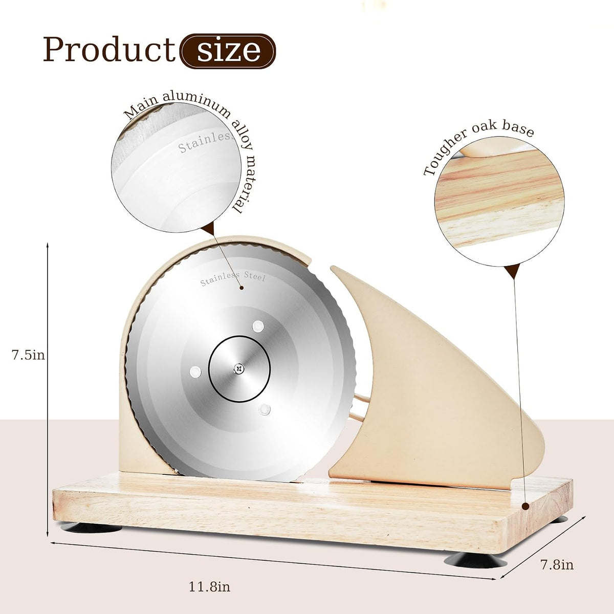Manual Bread Slicer for Homemade Sourdough Bread
