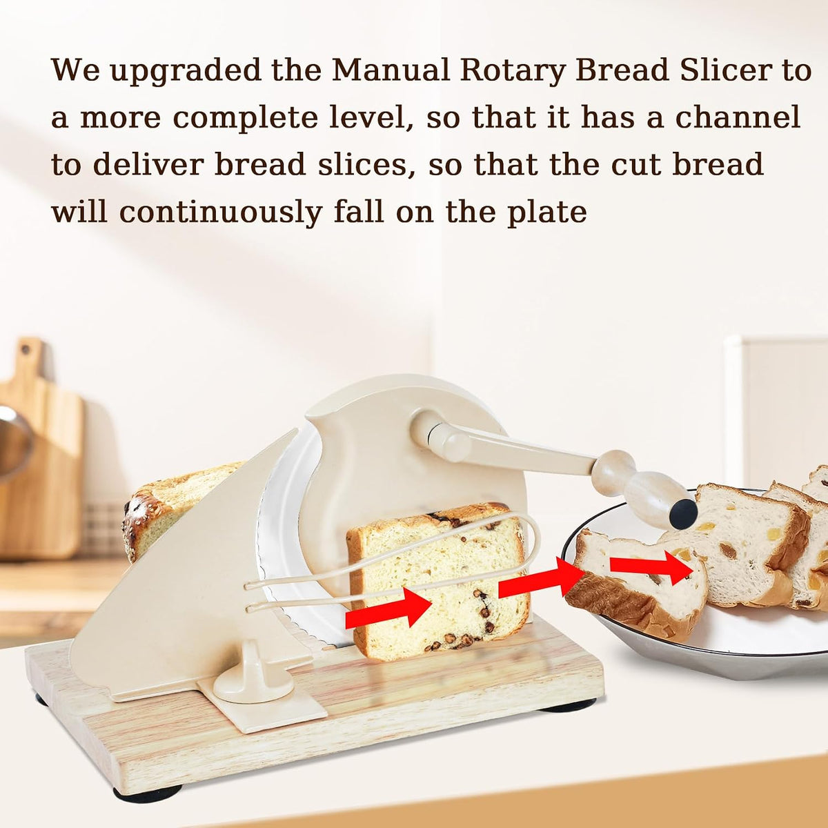Manual Bread Slicer for Homemade Sourdough Bread