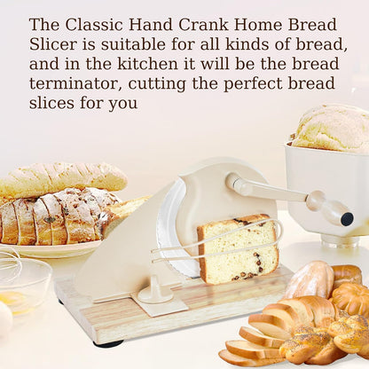 Manual Bread Slicer for Homemade Sourdough Bread