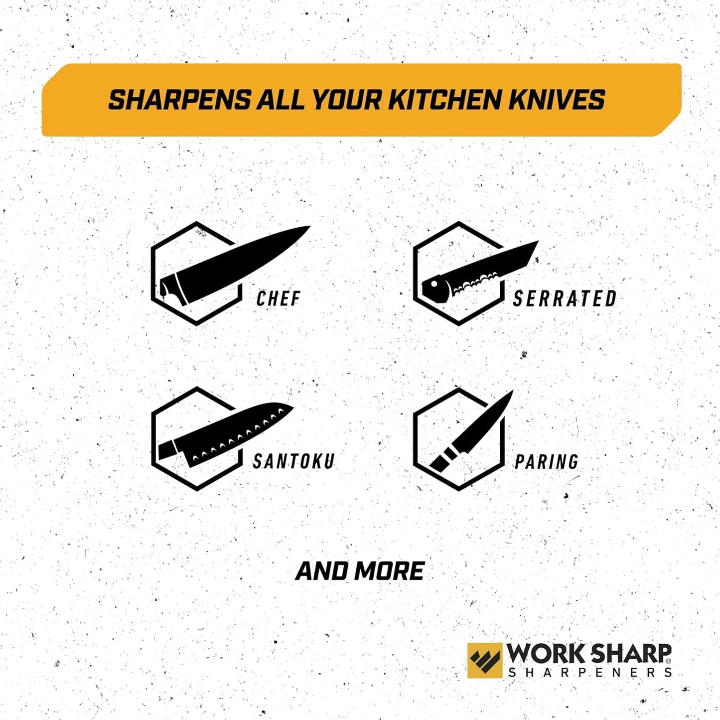 Kitchen Ceramic Honing Rod - Angle Guided - For Chef, Santoku, Paring, & Serrated Knives Black
