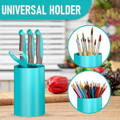 5-Piece Kids Knife Set for Real Cooking | Stainless Steel Chef, Paring & Serrated Knives with Peeler & Holder | Safe Junior Chef Cooking Set for Kids (5 pcs, Pink)